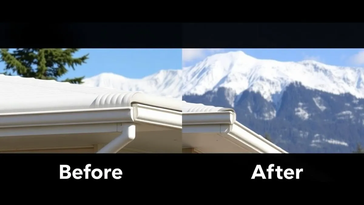 Gutter Repairs in Anchorage, Alaska - detail