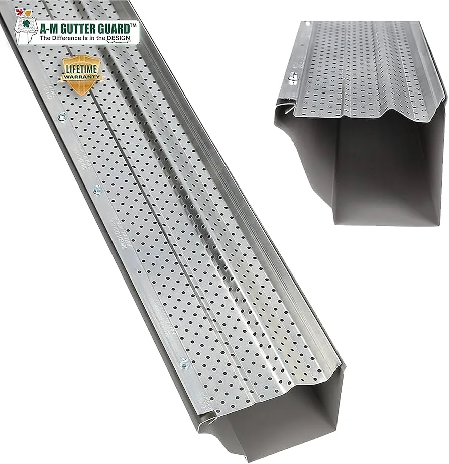 Seamless Gutter Fabrication ("Chop & Drop") - detail